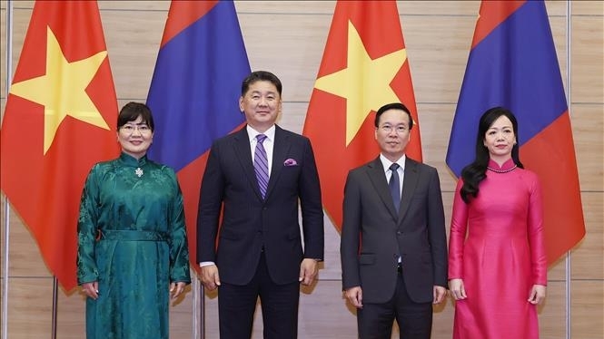 越南与蒙古发表联合公报