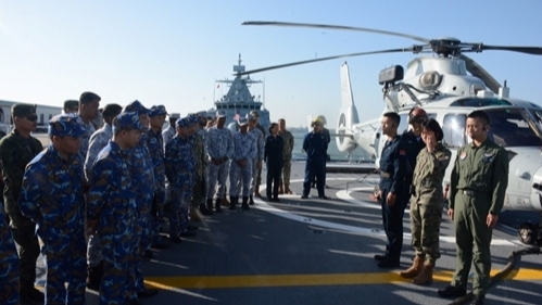 越南和各国海军参观中国海军舰艇