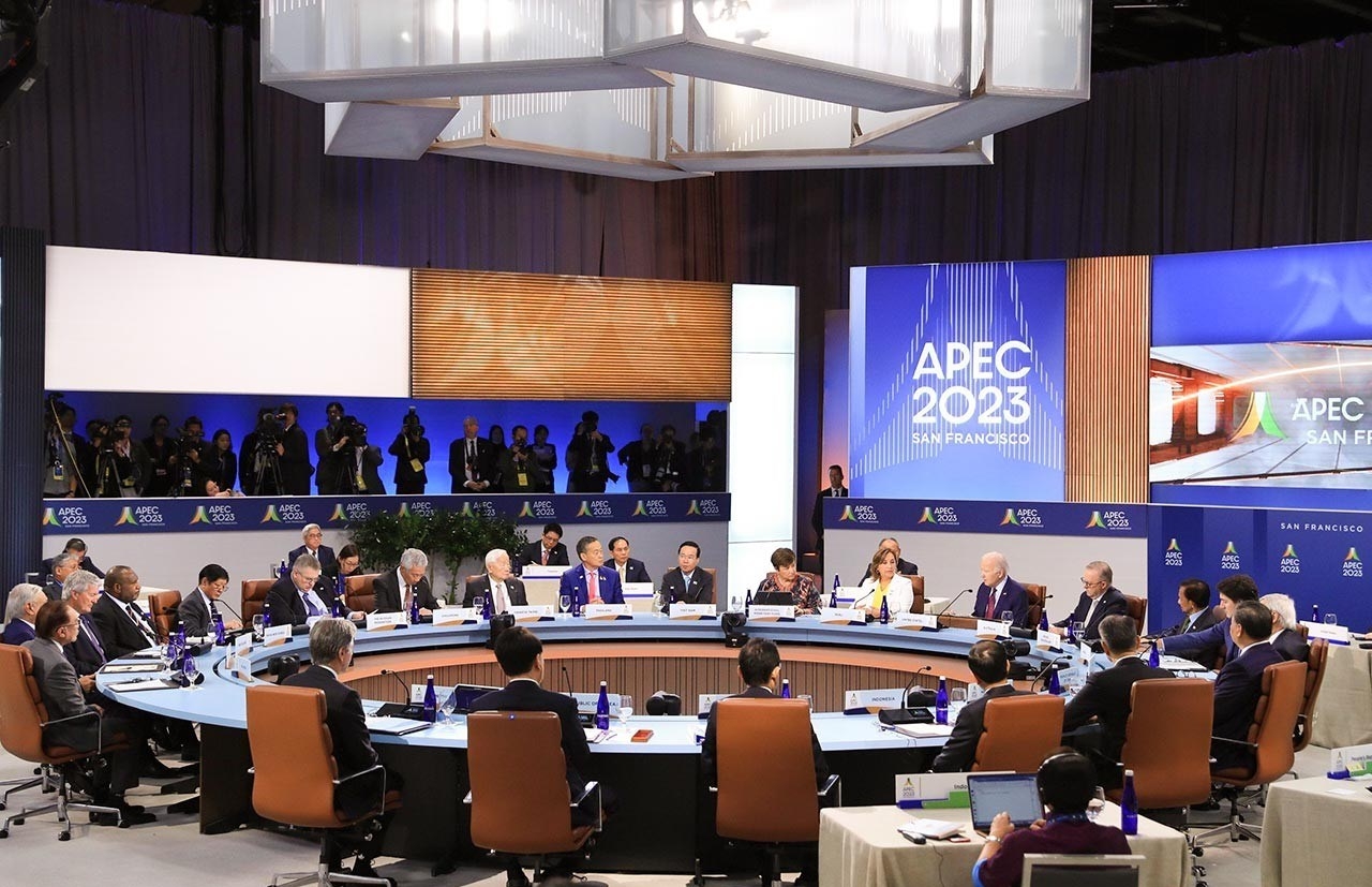 2023年亚太经合组织（APEC）领导人非正式会议举行。