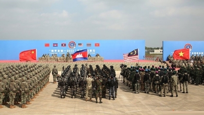 越南人民军代表团圆满结束在中国的演习