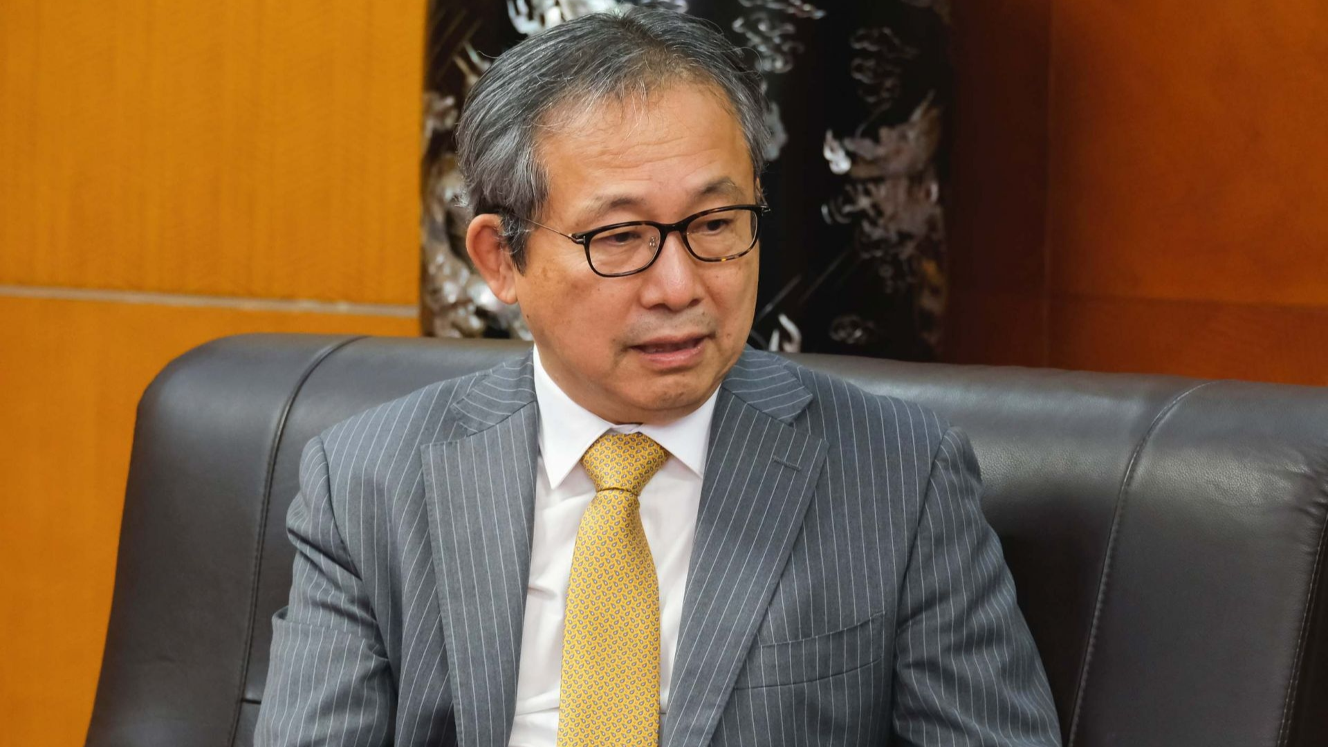 日本驻越南大使山田贵雄。