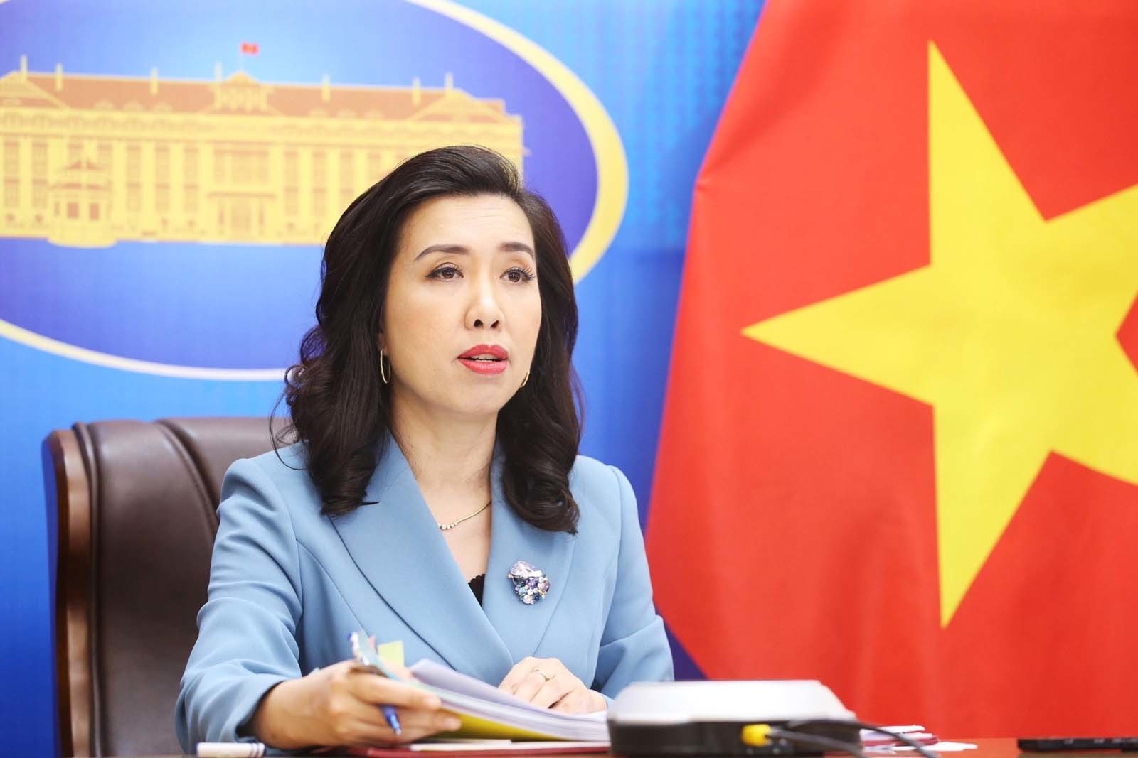 越南外交部副部长黎氏秋姮。
