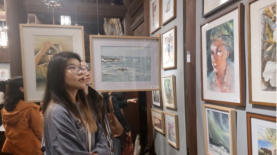 通过艺术展示越南的独特风采