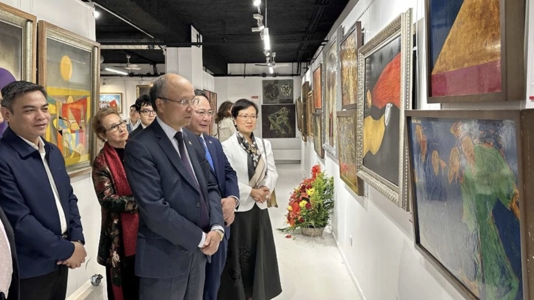 越南现代艺术在法国的文化交流
