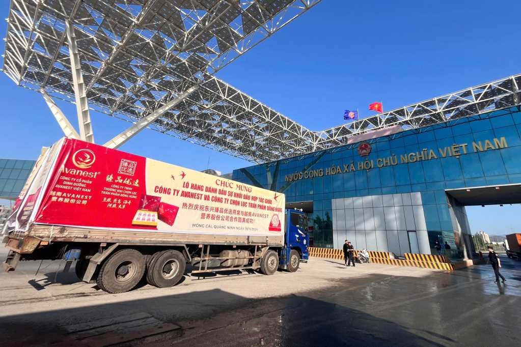 越南首次通过北仑二桥口岸向中国出口燕窝产品。