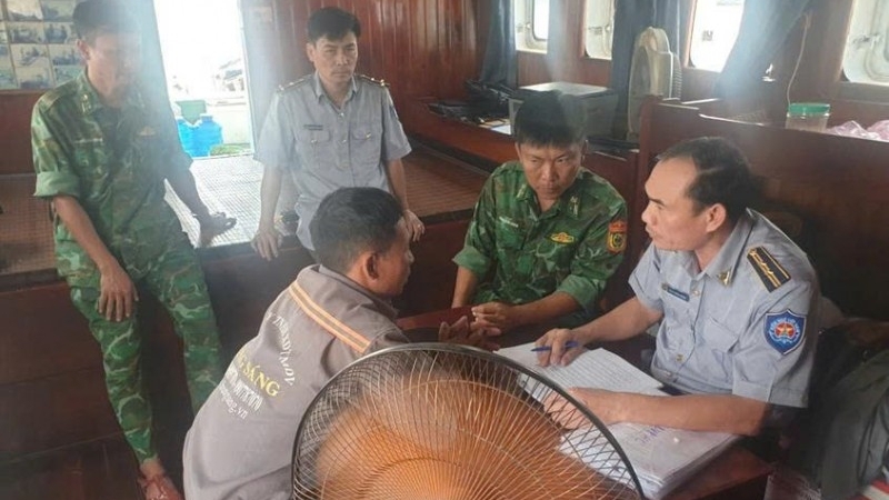 宁平省部署同步解决方案管控渔船，预防IUU捕捞