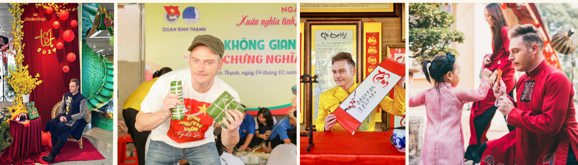 三位‘老外’ 是越南语的语言大使