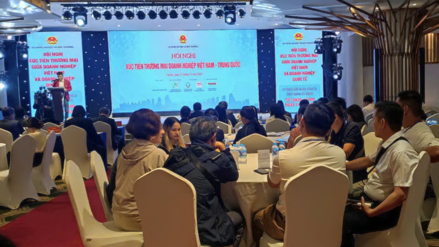 大力推动越中贸易促进