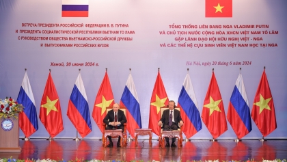 南友好组织联合会在越南高级别对外活动中发挥主动和有效作用