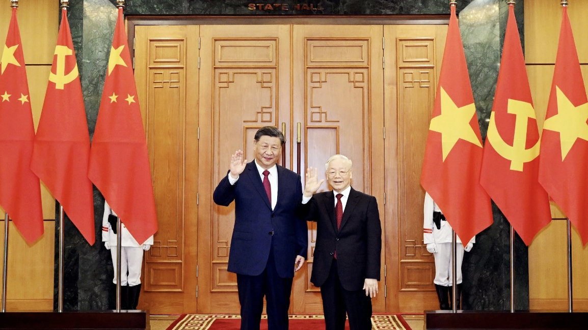 越南社会主义共和国和中华人民共和国关于进一步深化和提升全面战略合作伙伴关系、 构建具有战略意义的越中命运共同体的联合声明