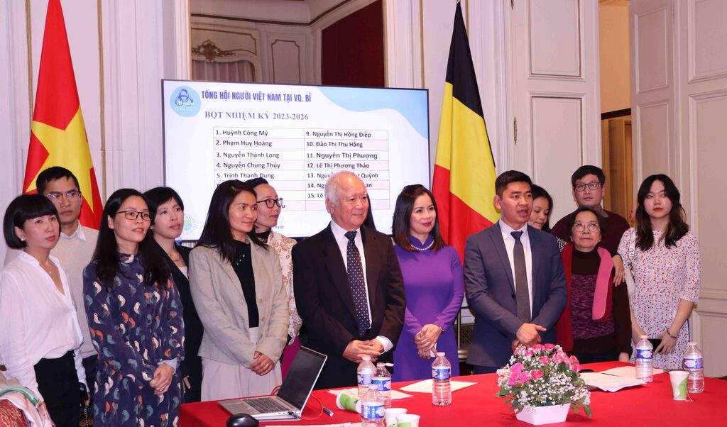 旅居比利时越南人协会2023~2026年任期代表大会。