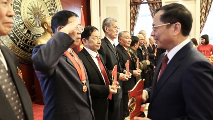 越南向曾经协助越南革命的中国老兵和专家表达谢意