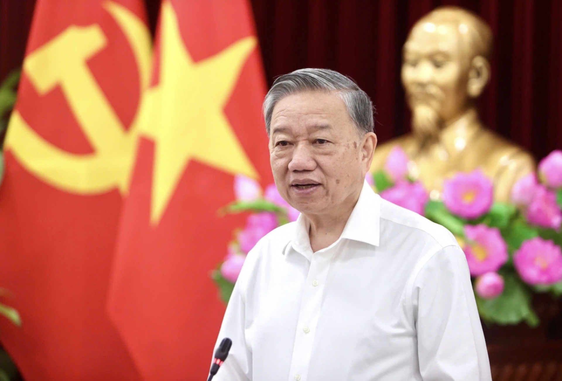 总书记、国家主席苏林认为，越南将进入一个新时代，一个民族崛起的新时代。