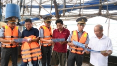 渔民与边防部队同步实施打击IUU捕鱼的各项措施