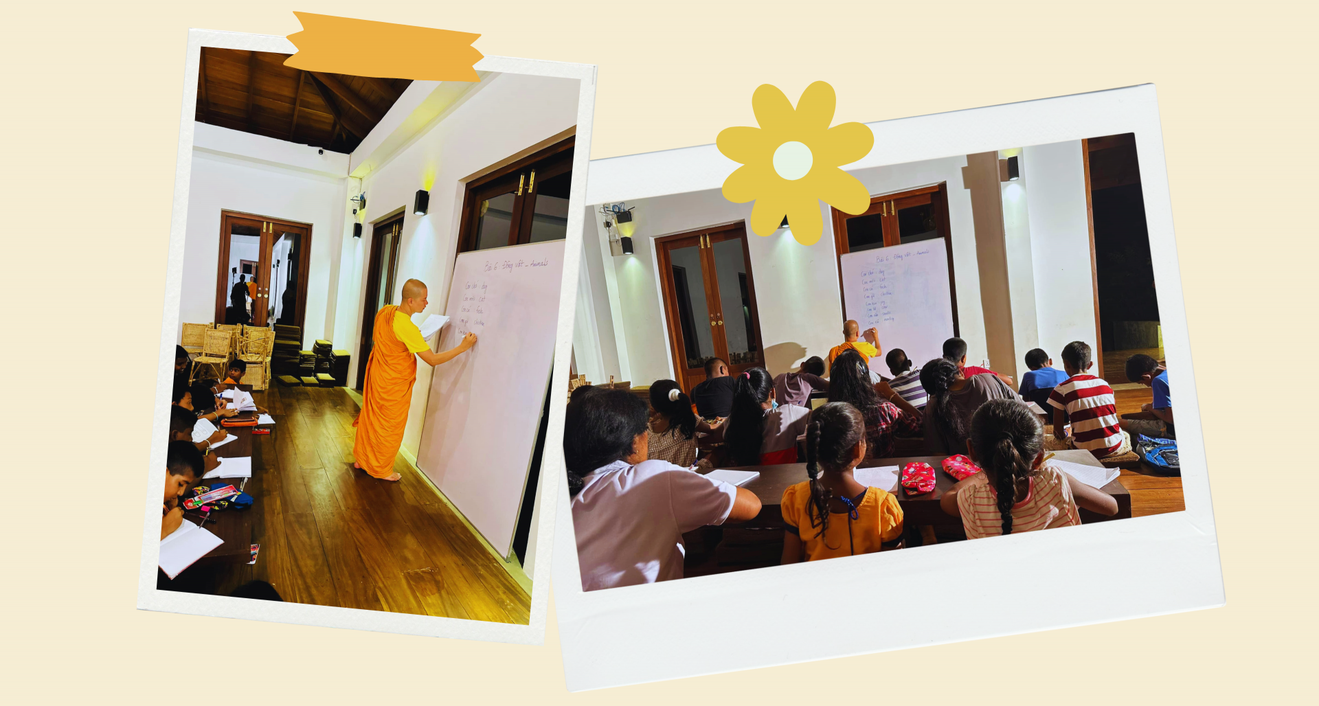 在斯里兰卡播种越南语善缘的旅程