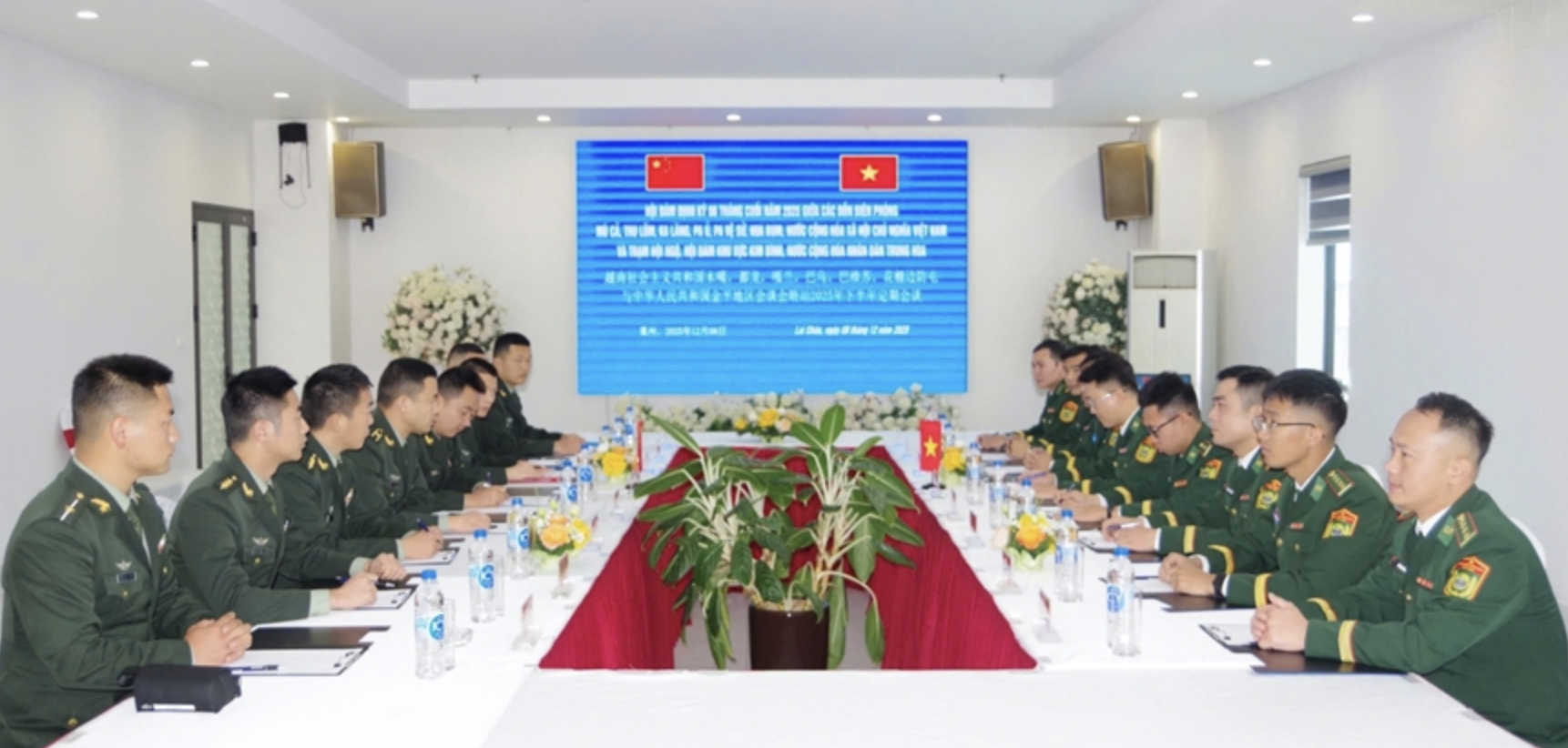 加强越中边境管理合作