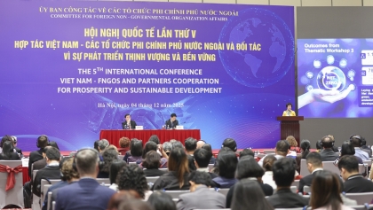 第五次国际会议闭幕：在越南有效发挥外国非政府组织援助资源的四个方向