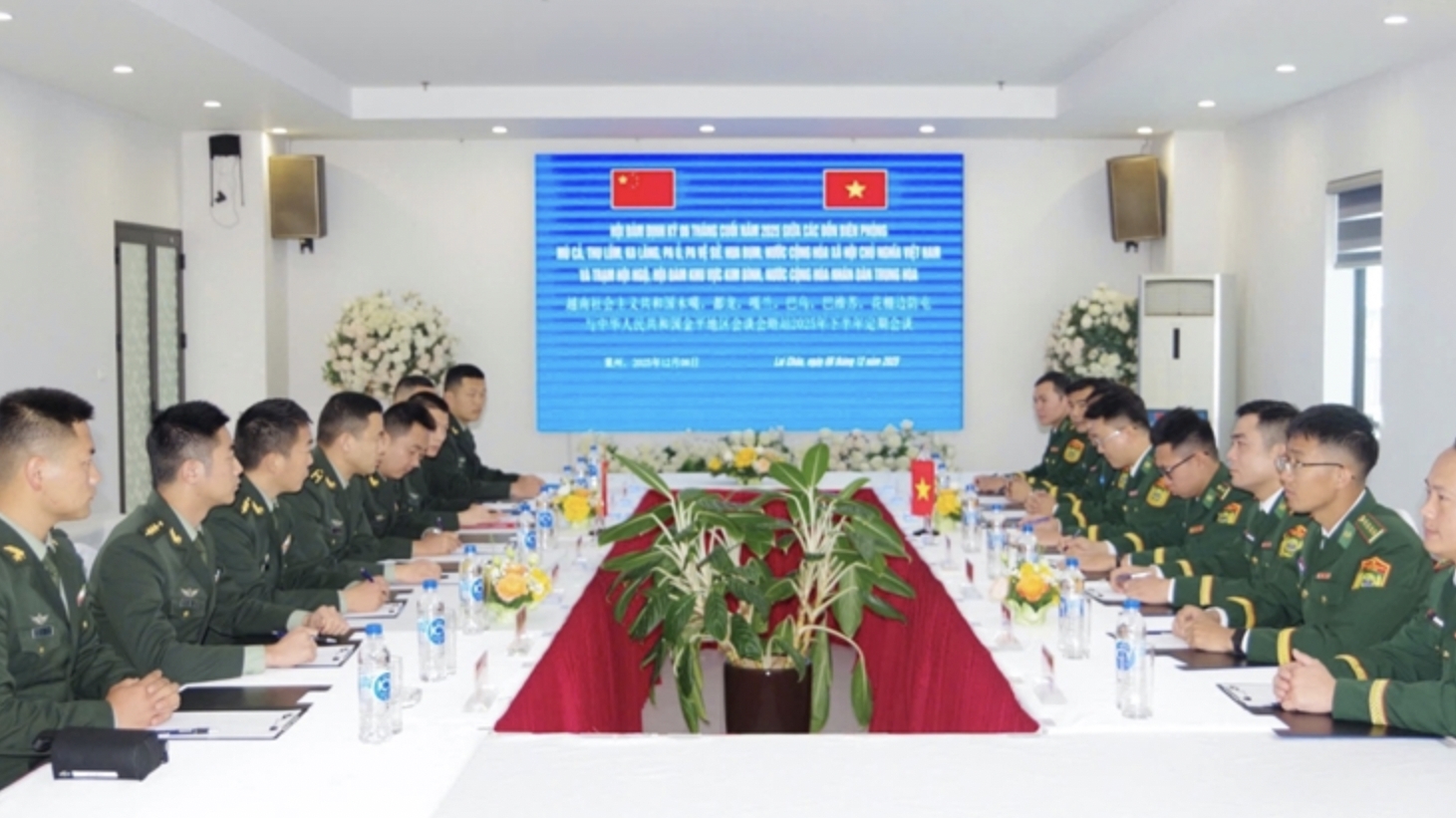 加强越中边境管理合作