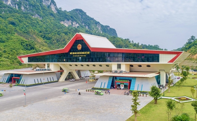  谅山友谊国际口岸（资料图）。