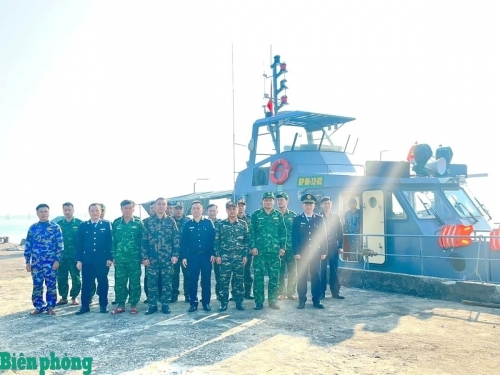 强化义安省海域巡逻、管控、反走私及打击IUU捕捞工作