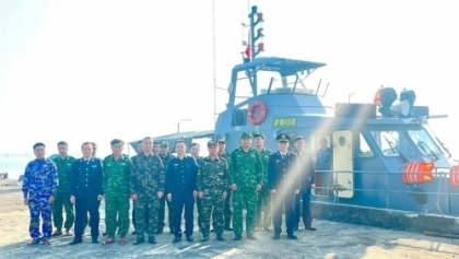 强化义安省海域巡逻、管控、反走私及打击IUU捕捞工作