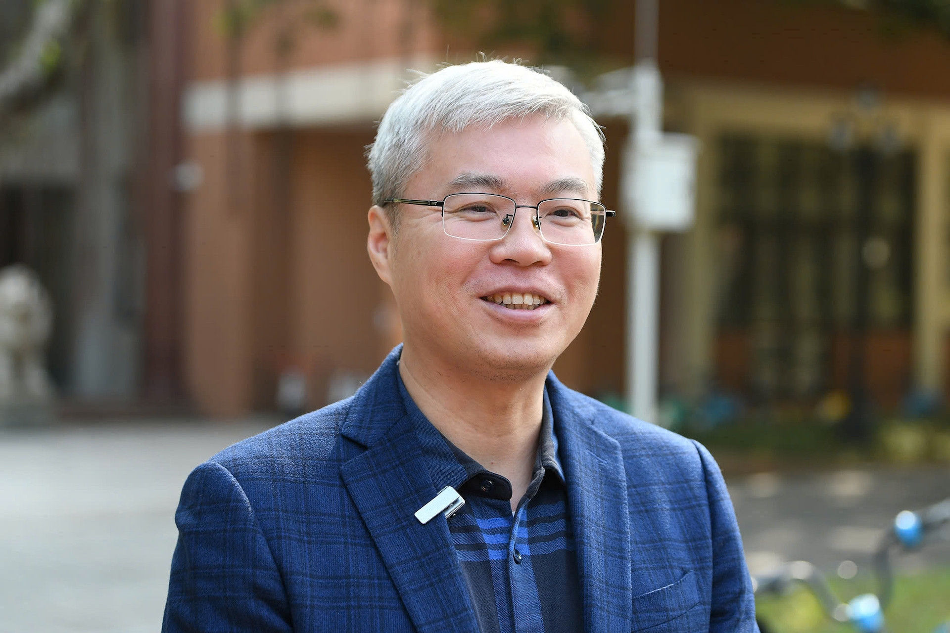 广东广播电视台对外电视中心主任林庆坚。 广东广播电视台对外电视中心主任林庆坚。