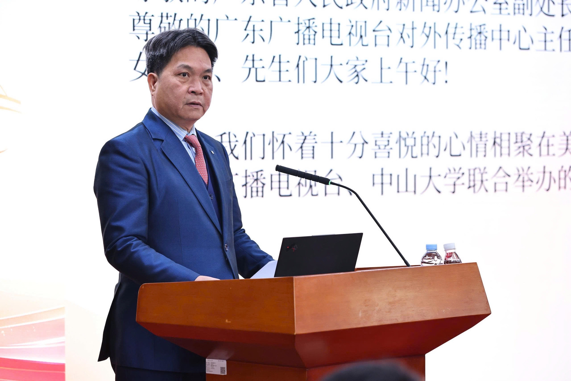 越南驻广州总领事阮越勇。 越南驻广州总领事阮越勇。