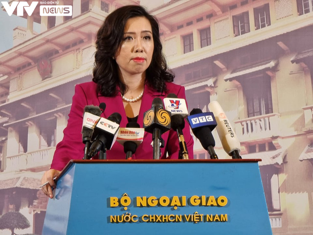 越南外交部例行记者会：越南要求中国停止侵犯东海主权的行为