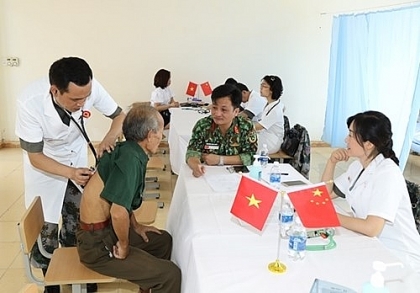 外交关系提高越南军医的地位