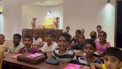 在斯里兰卡播种越南语和越南文化善缘的旅程